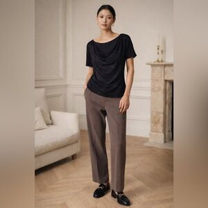 Dries Van Noten Small Black Modal Top